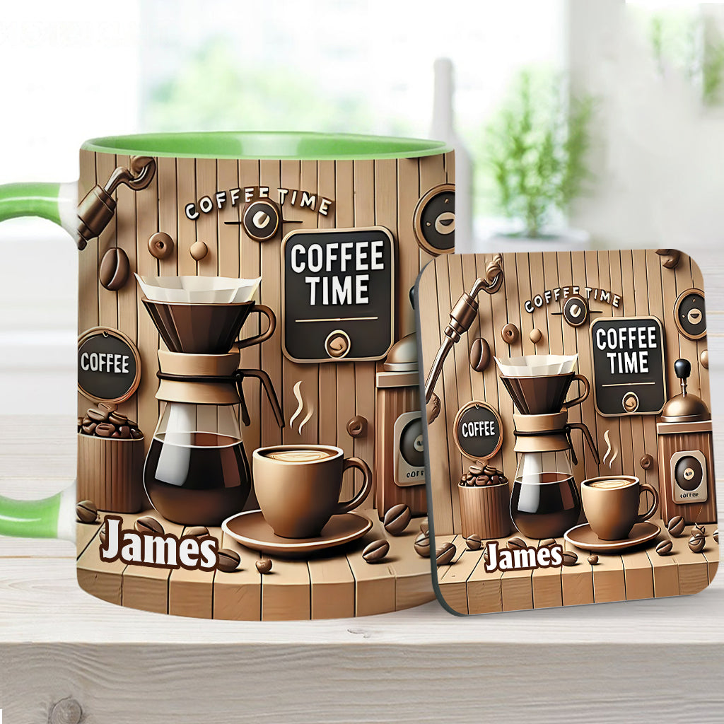 Kaffeezeit – Personalisierte Kaffeetasse