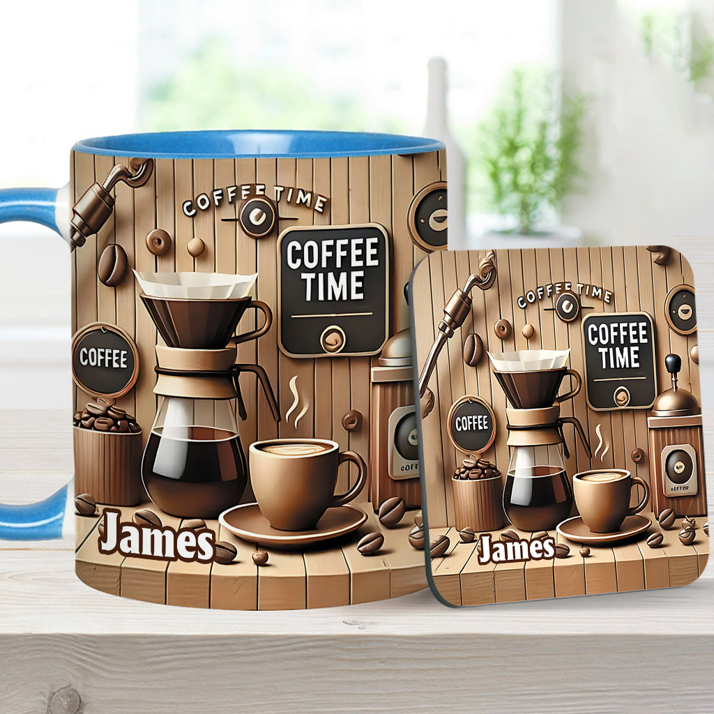 Kaffeezeit – Personalisierte Kaffeetasse