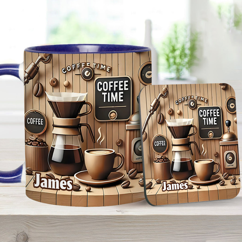Kaffeezeit – Personalisierte Kaffeetasse