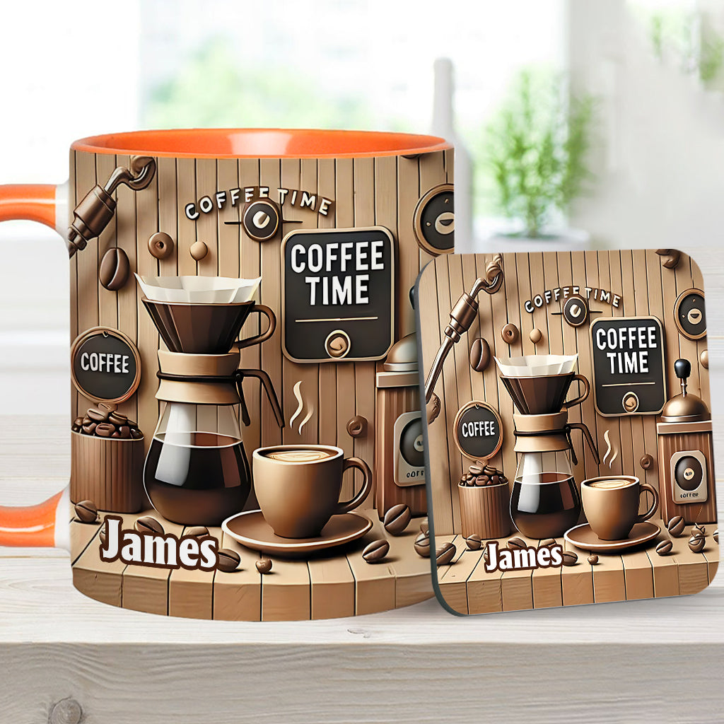 Kaffeezeit – Personalisierte Kaffeetasse