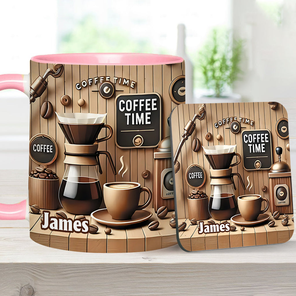 Kaffeezeit – Personalisierte Kaffeetasse