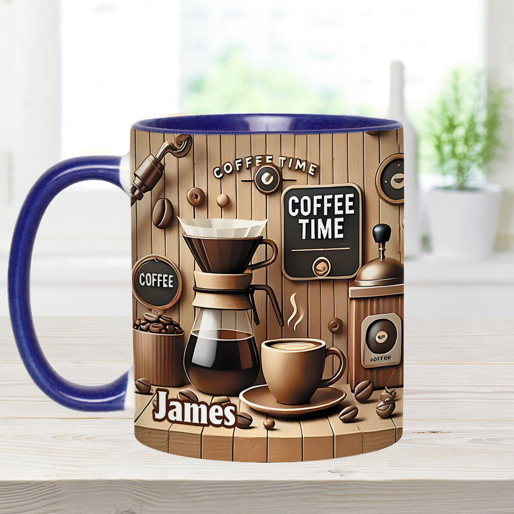 Kaffeezeit – Personalisierte Kaffeetasse