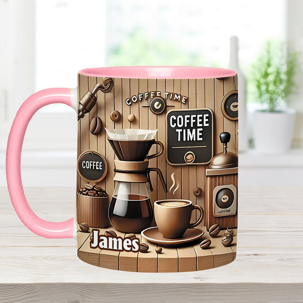 Kaffeezeit – Personalisierte Kaffeetasse