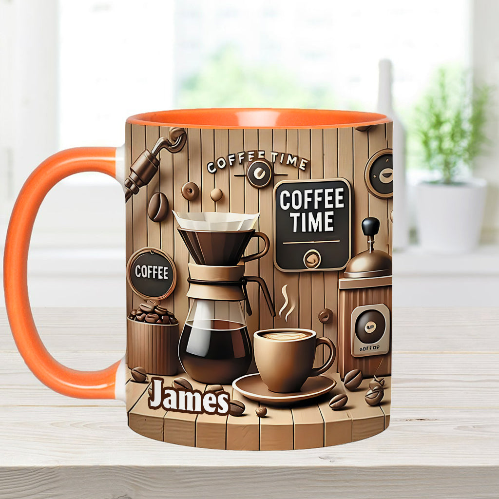 Kaffeezeit – Personalisierte Kaffeetasse
