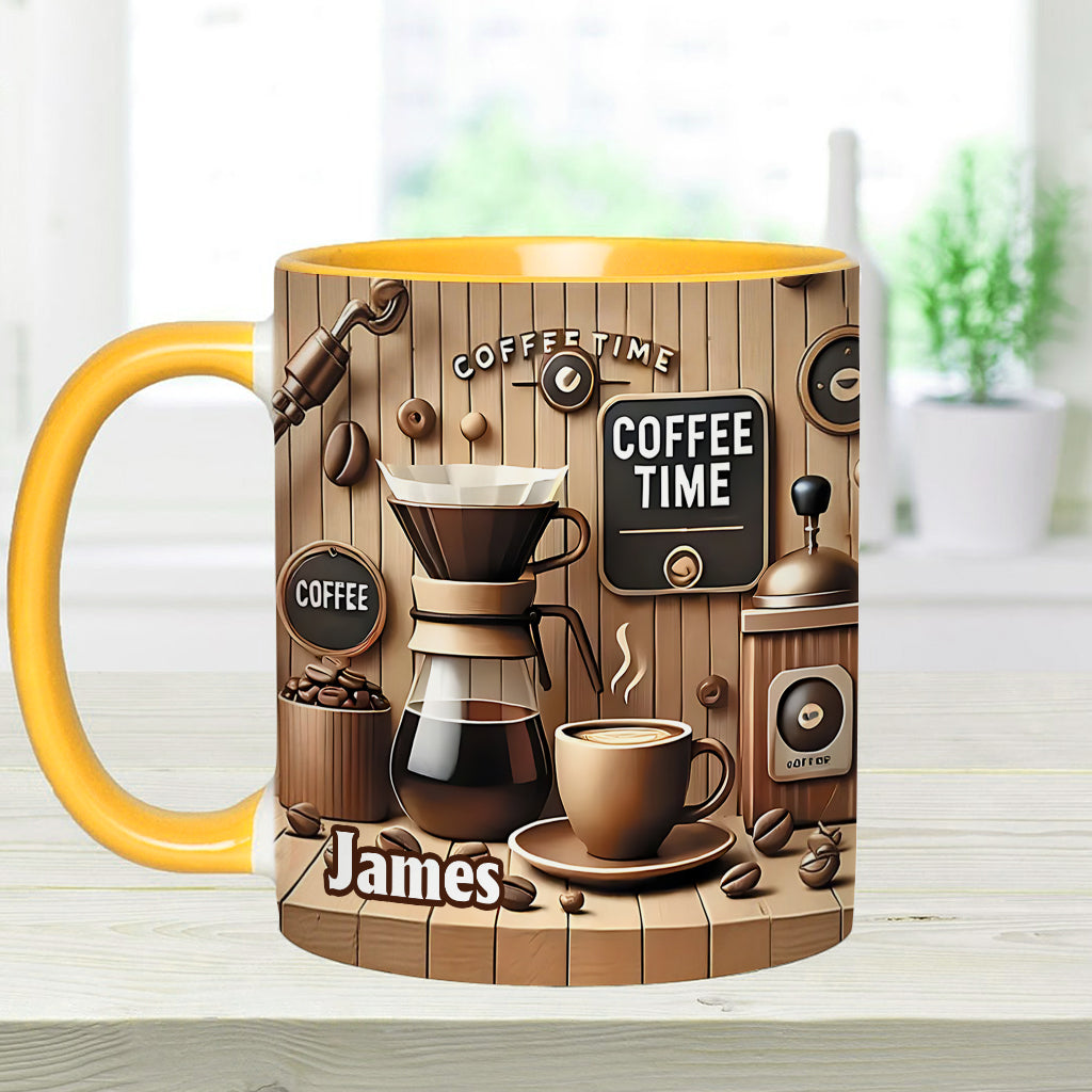 Kaffeezeit – Personalisierte Kaffeetasse