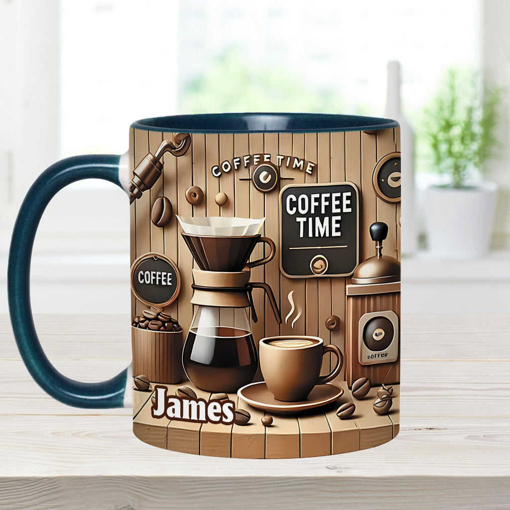Kaffeezeit – Personalisierte Kaffeetasse