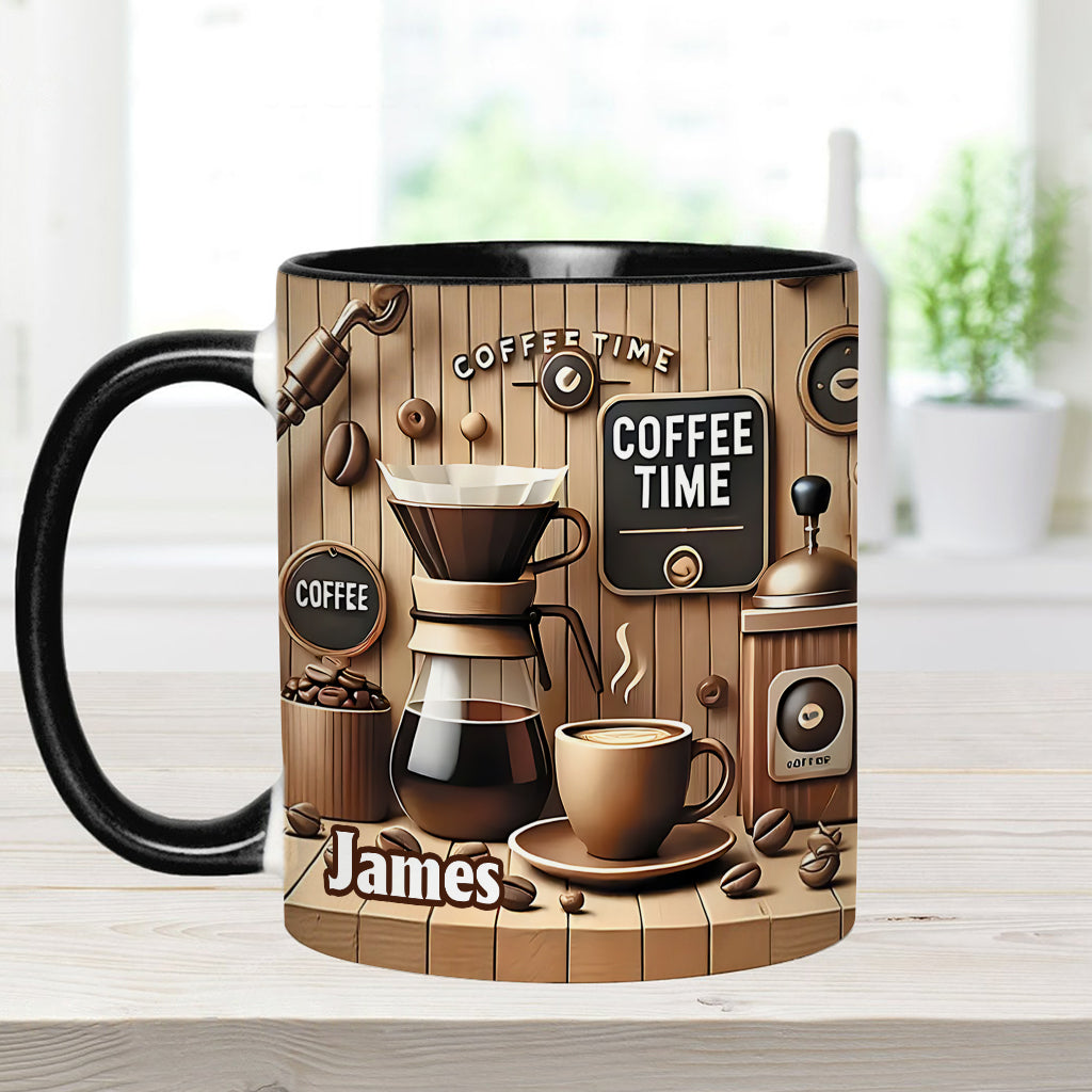 Kaffeezeit – Personalisierte Kaffeetasse