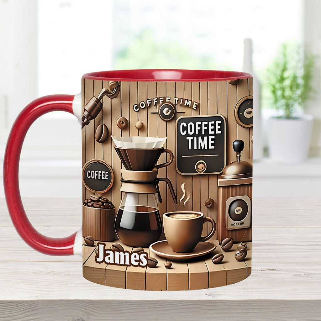 Kaffeezeit – Personalisierte Kaffeetasse