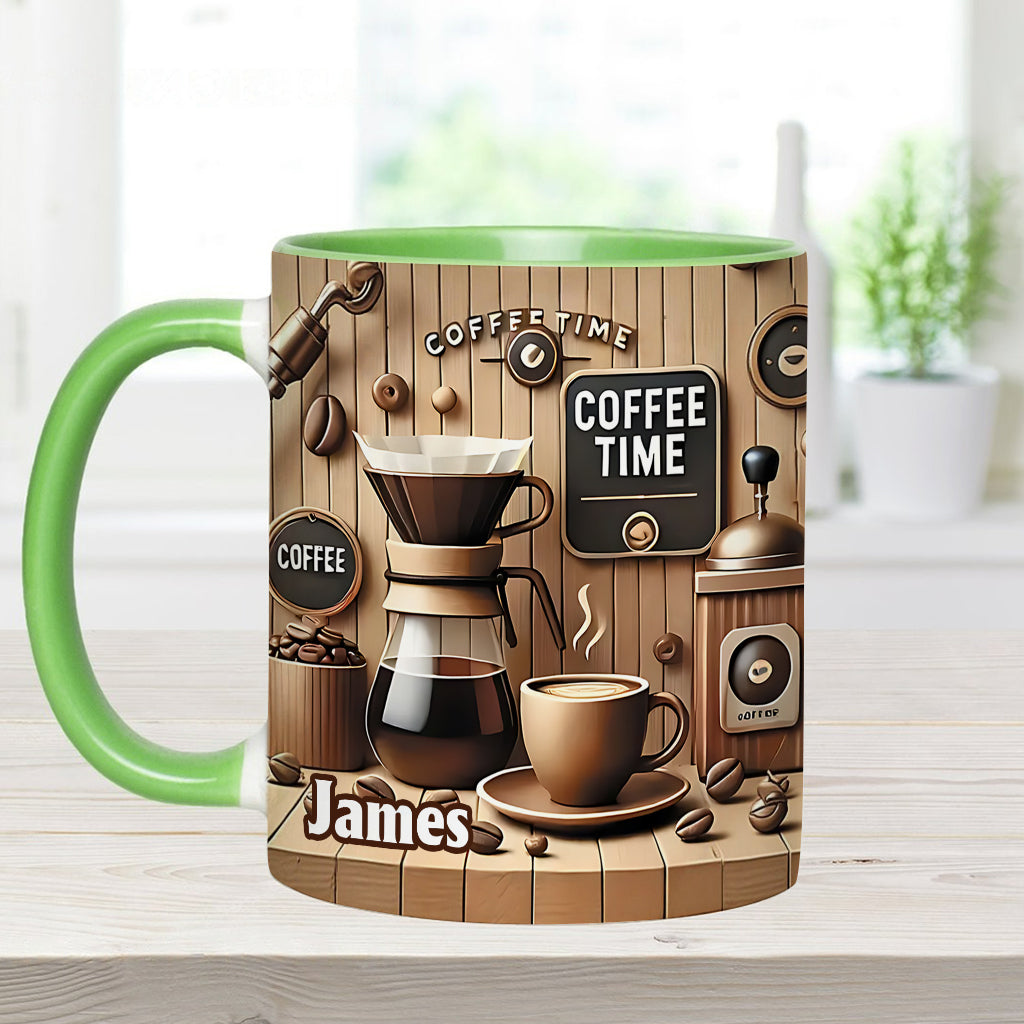 Kaffeezeit – Personalisierte Kaffeetasse