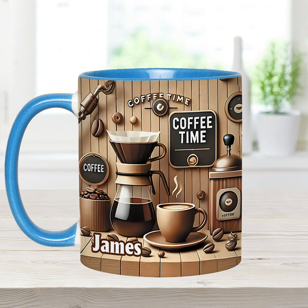Kaffeezeit – Personalisierte Kaffeetasse