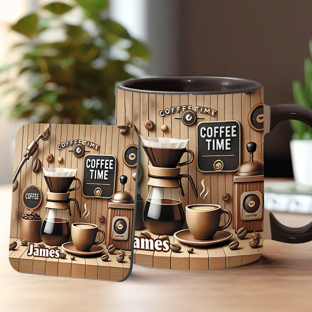 Kaffeezeit – Personalisierte Kaffeetasse