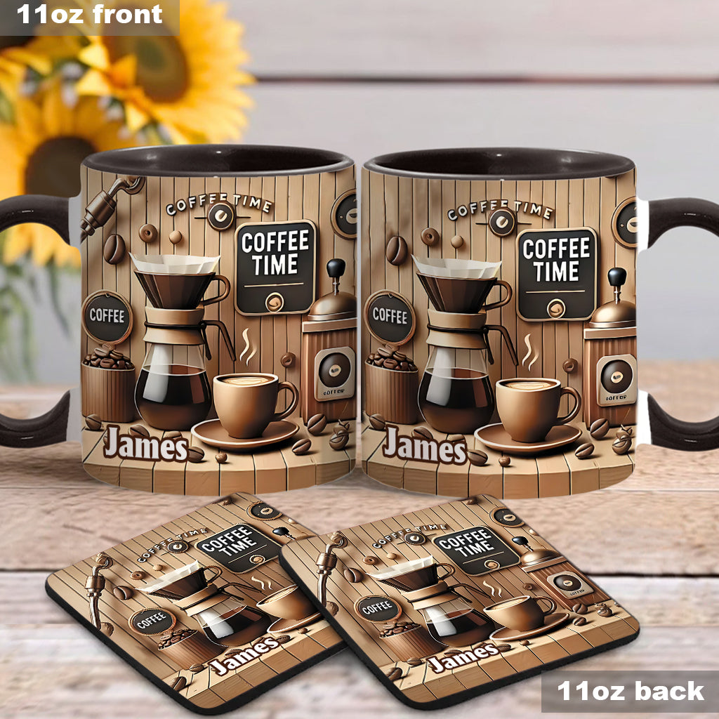 Kaffeezeit – Personalisierte Kaffeetasse