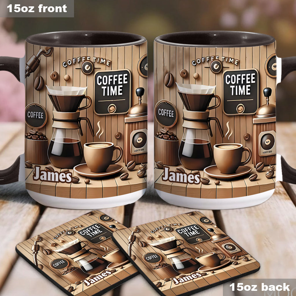 Kaffeezeit – Personalisierte Kaffeetasse