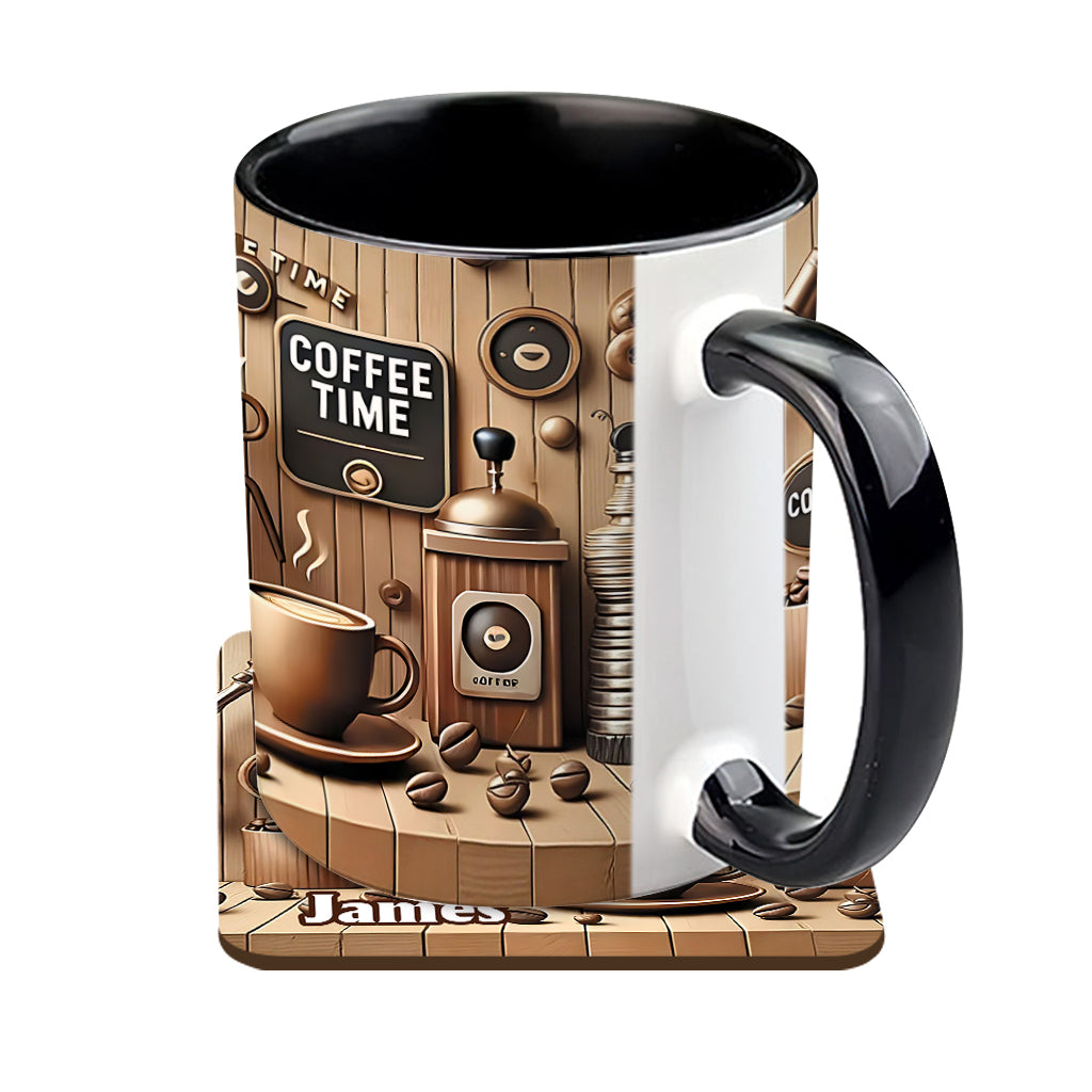 Kaffeezeit – Personalisierte Kaffeetasse