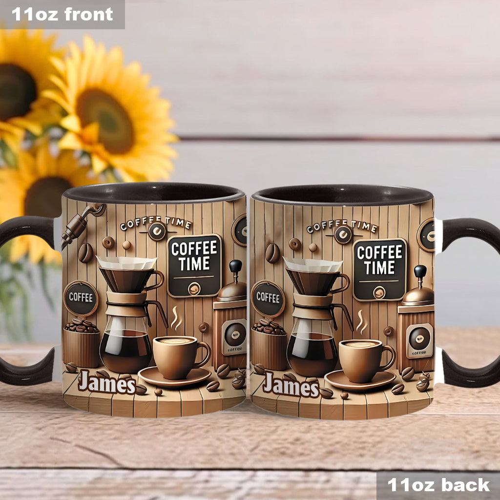 Kaffeezeit – Personalisierte Kaffeetasse