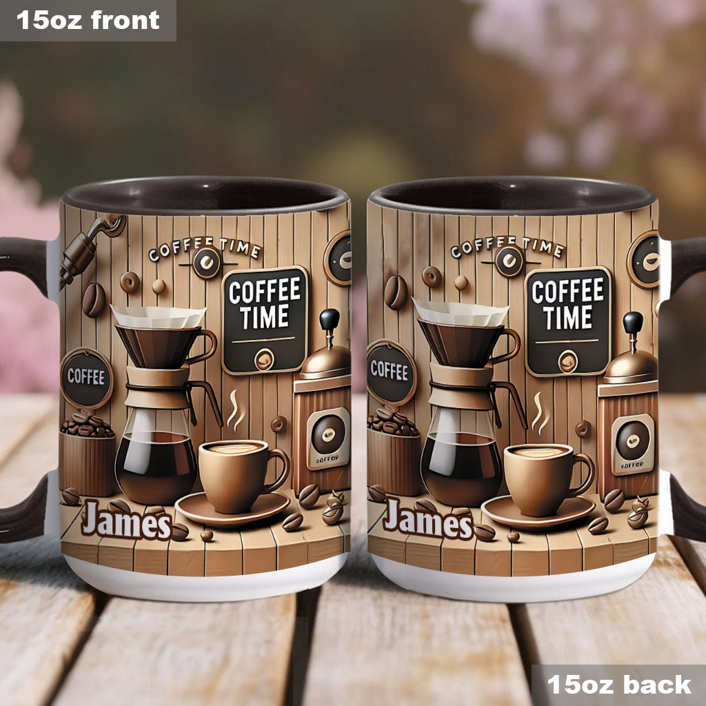 Kaffeezeit – Personalisierte Kaffeetasse