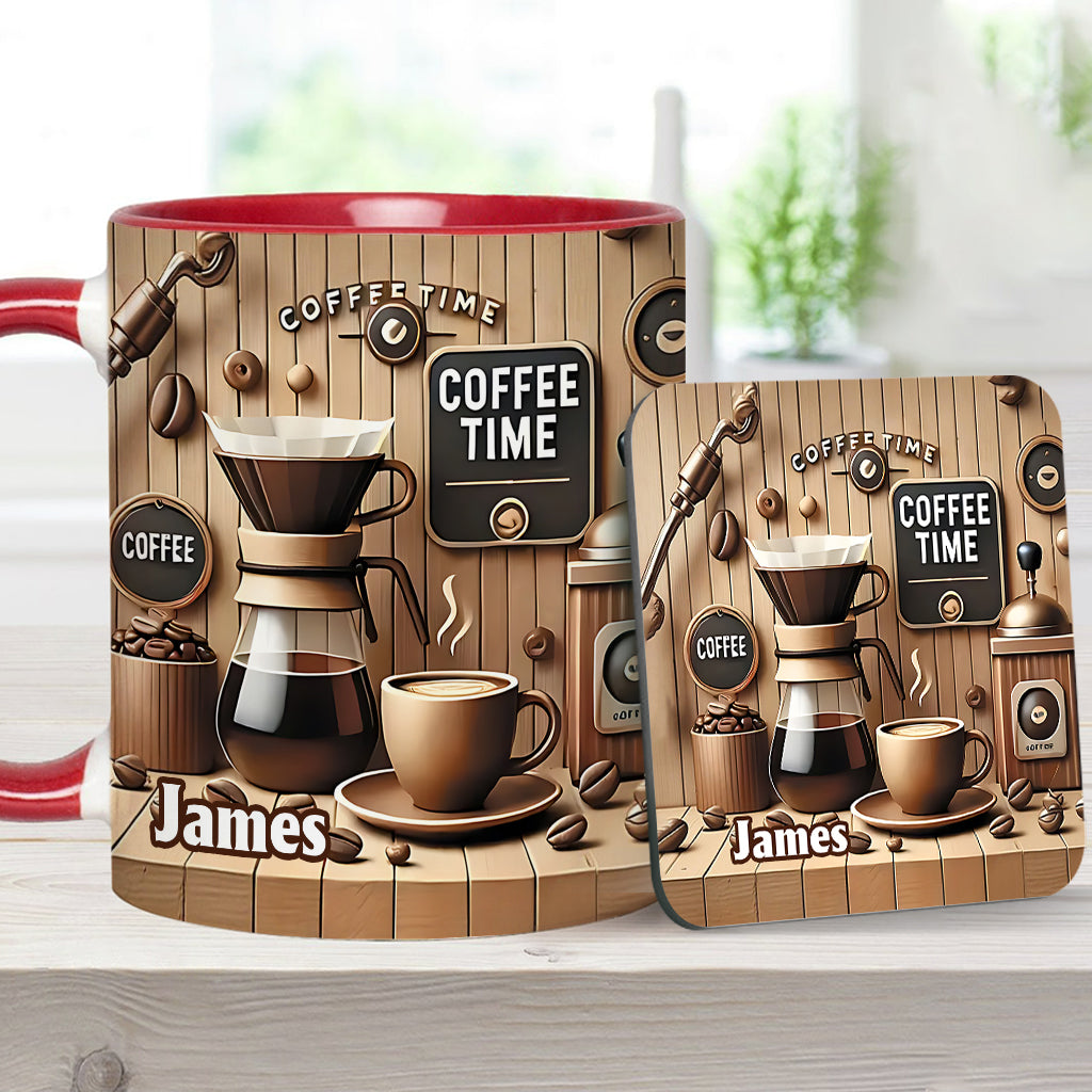 Kaffeezeit – Personalisierte Kaffeetasse