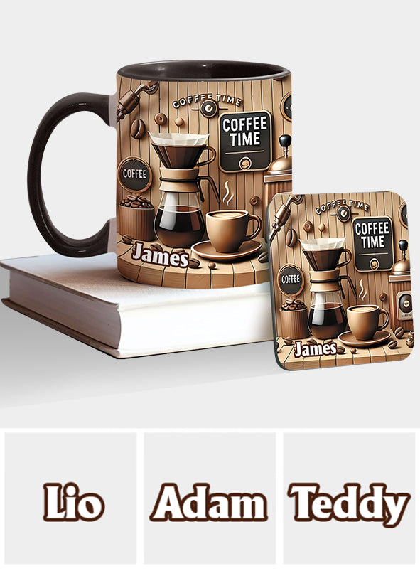Kaffeezeit – Personalisierte Kaffeetasse