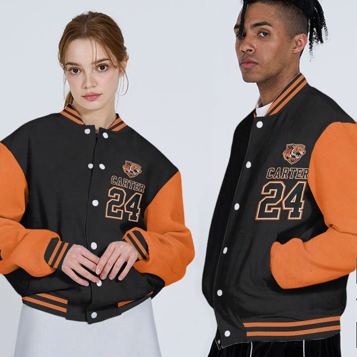 Custom From Any Photo - Personalized Football Varsity Jacket
