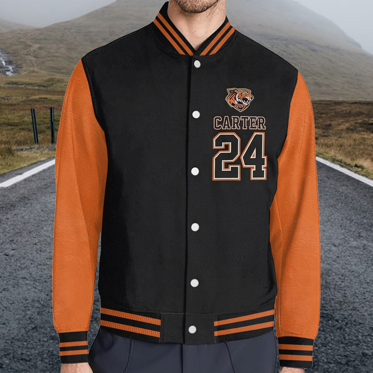 Custom From Any Photo - Personalized Football Varsity Jacket
