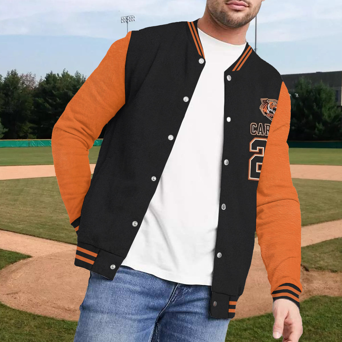 Custom From Any Photo - Personalized Football Varsity Jacket