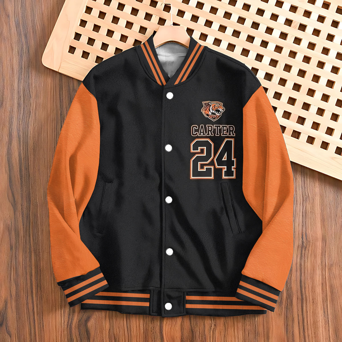 Custom From Any Photo - Personalized Football Varsity Jacket