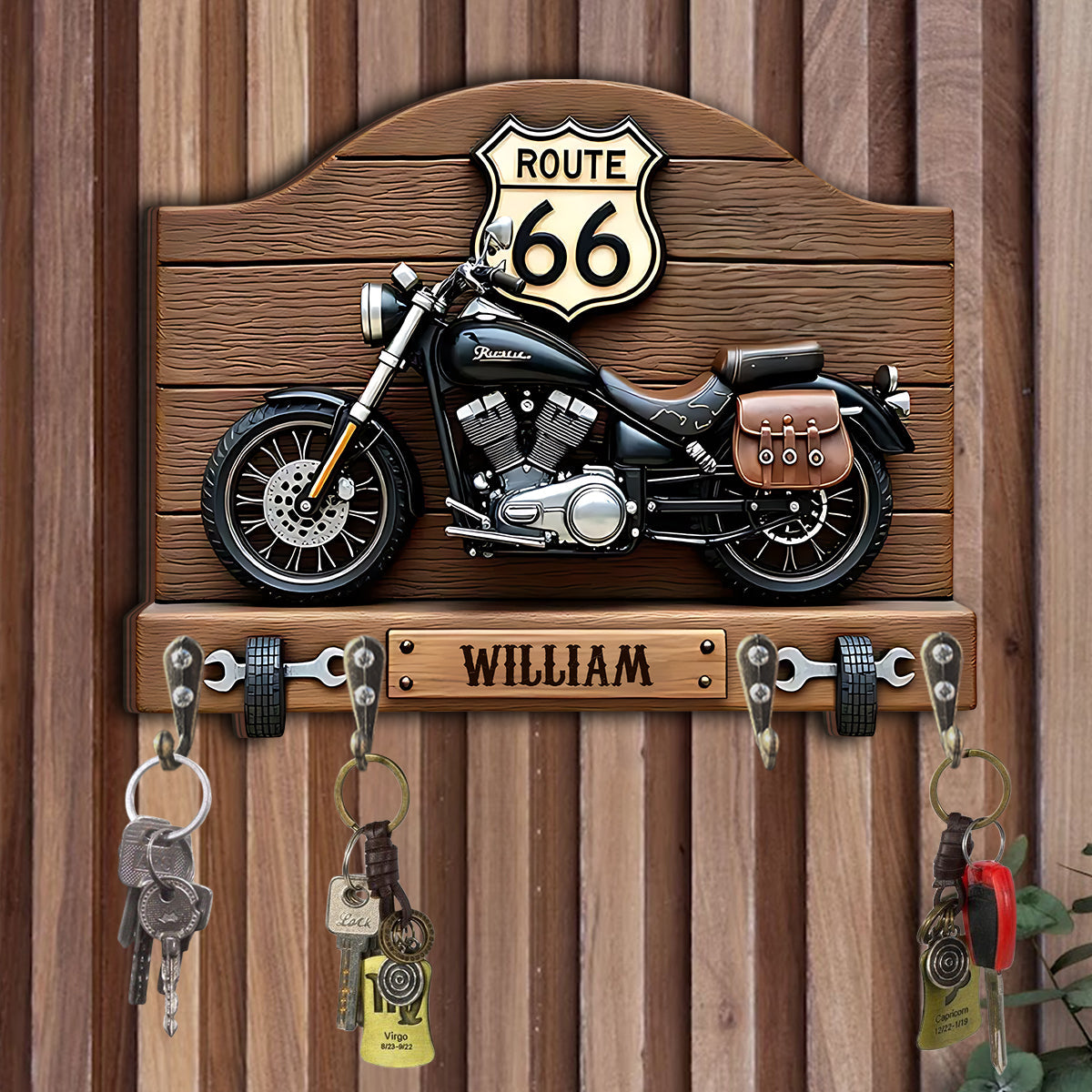 Motorrad - Personalisierter, individuell geformter Hängeträger für Biker