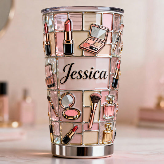 Visagistin – Personalisierter Make-up-Becher
