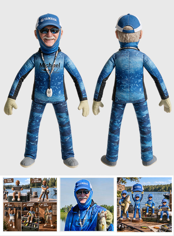 Toute Photo - Poupée en Peluche Personnalisée de Pêche