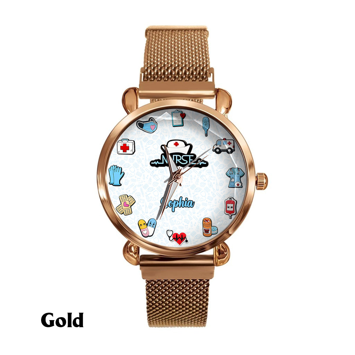 Nurse Life - Personalized Nurse Women Hand Watch