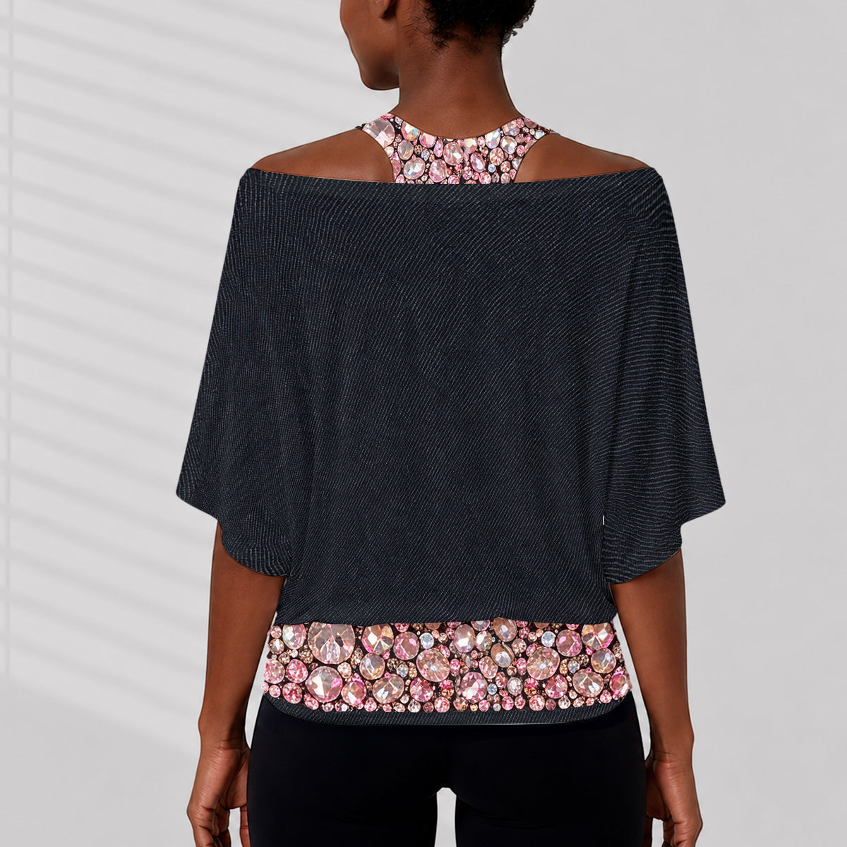 Cowgirl Era - Personalized Cowgirl Off-Shoulder Top Set