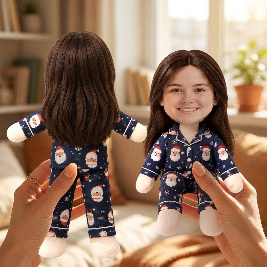Funny Custom Doll For Everyone, Custom From Any Photo - Personalized Family Posable Plush Doll