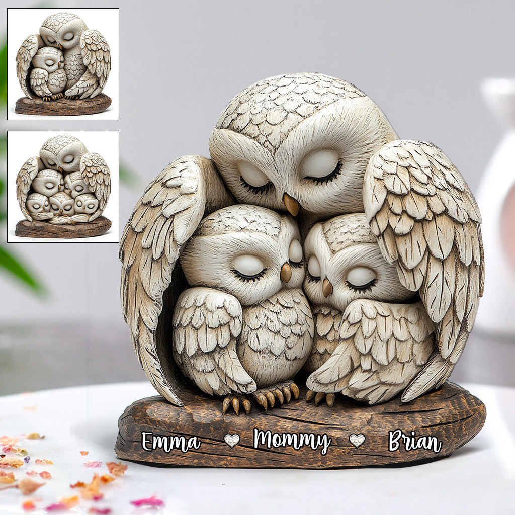 I Love You - Personalized Mother Custom Shaped Acrylic Plaque