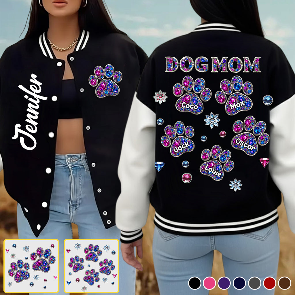 Maman de chien - Veste universitaire personnalisée pour chien