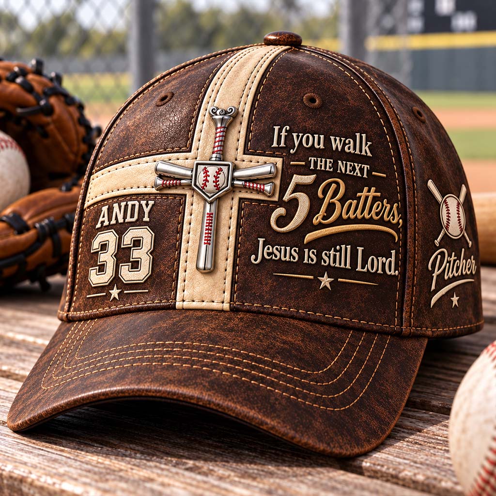 Gott lieben, Baseball spielen - Personalisierte Baseball Classic Cap