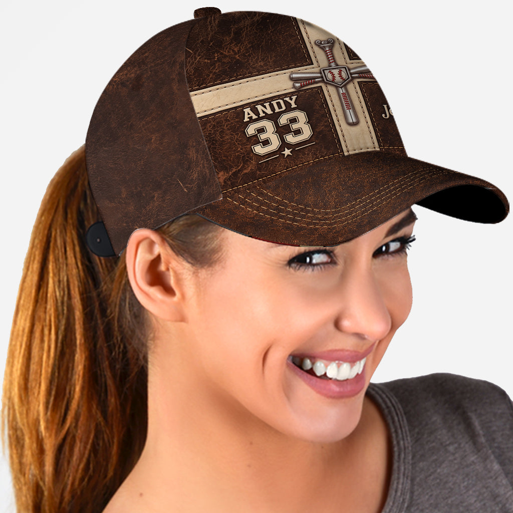 Gott lieben, Baseball spielen - Personalisierte Baseball Classic Cap