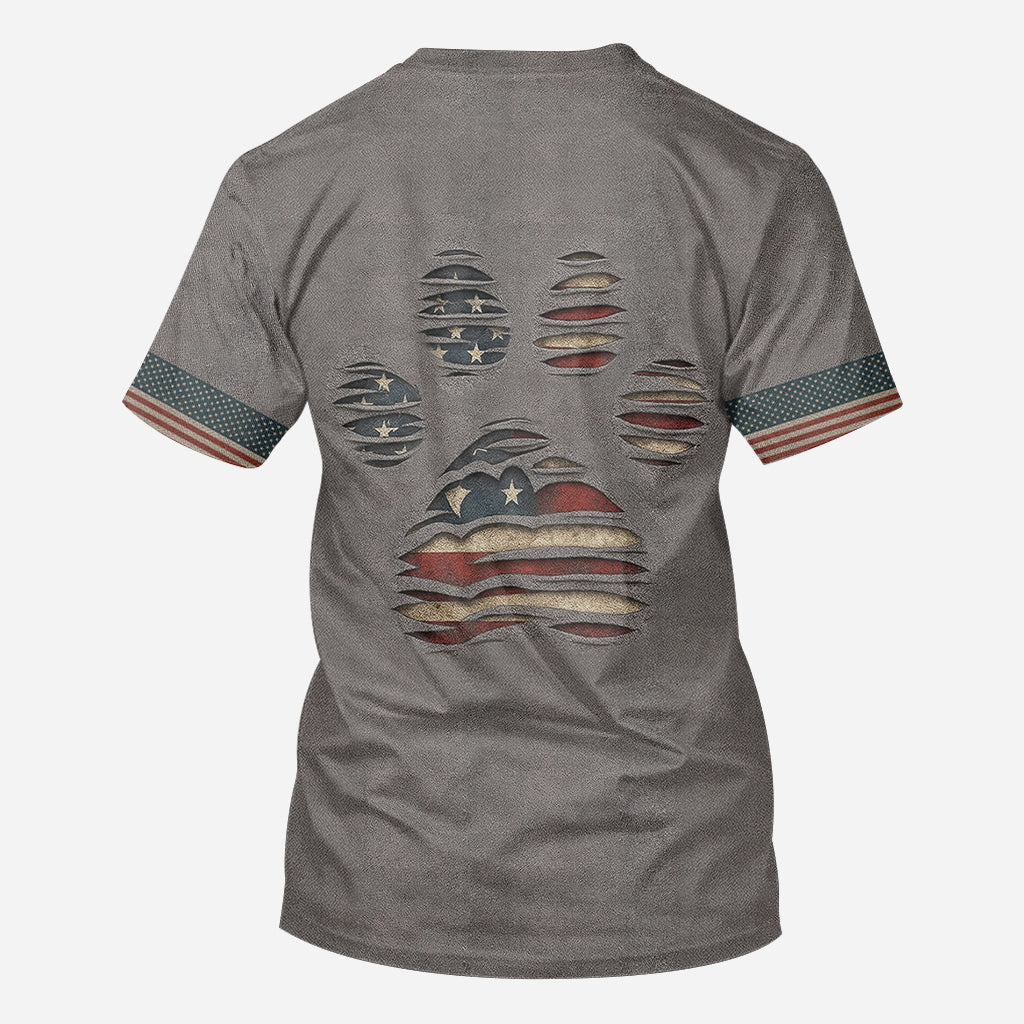 Cadeau pour les amoureux des chiens - T-shirt personnalisé avec un motif de chien