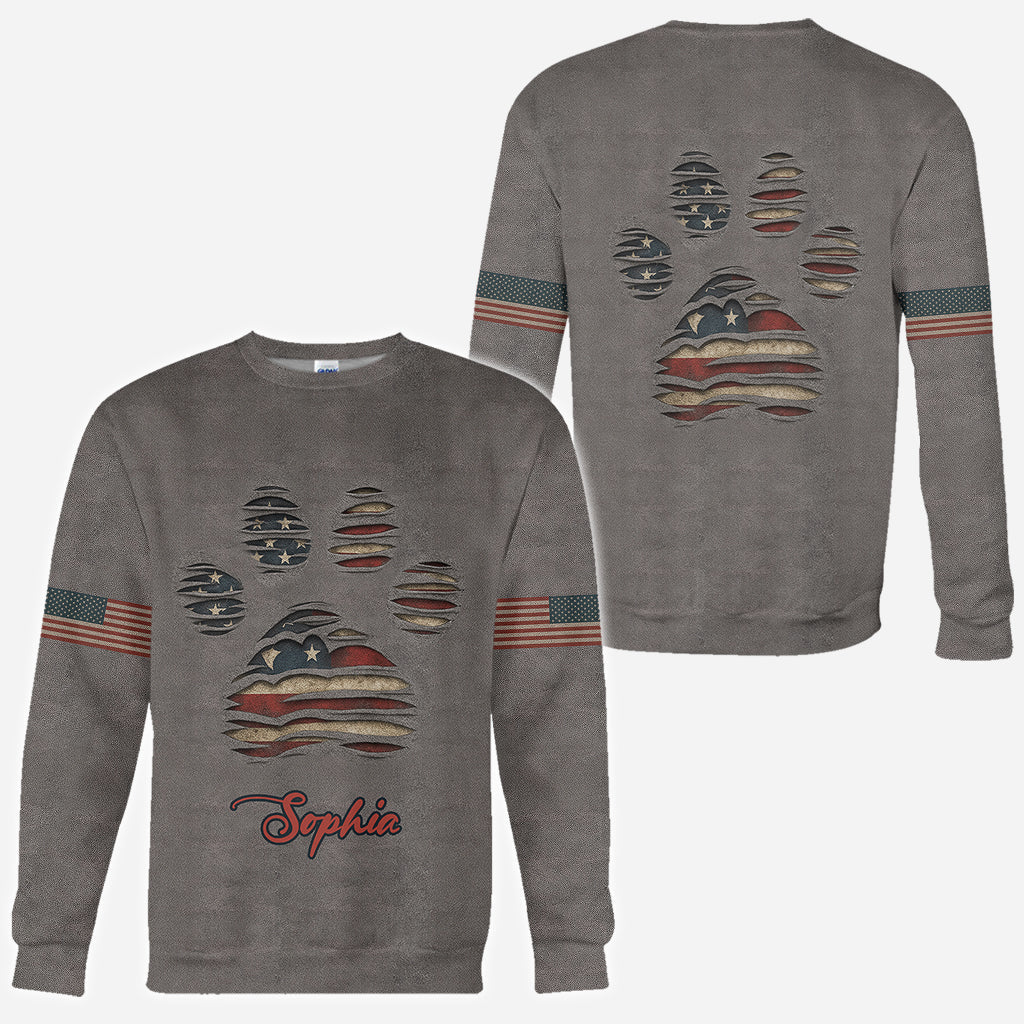 Cadeau pour les amoureux des chiens - T-shirt personnalisé avec un motif de chien