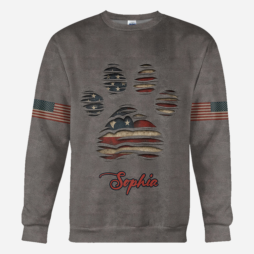 Cadeau pour les amoureux des chiens - T-shirt personnalisé avec un motif de chien