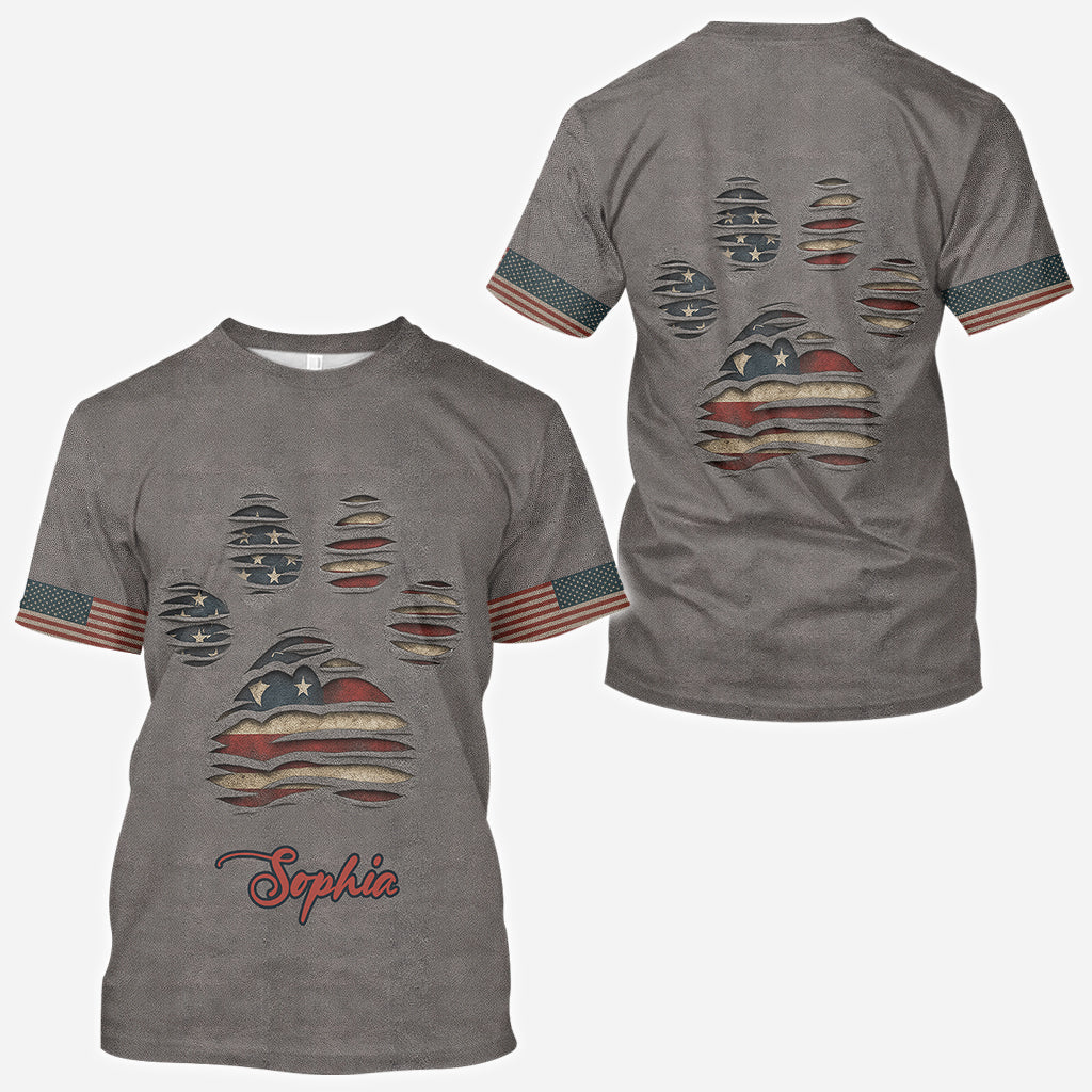 Cadeau pour les amoureux des chiens - T-shirt personnalisé avec un motif de chien