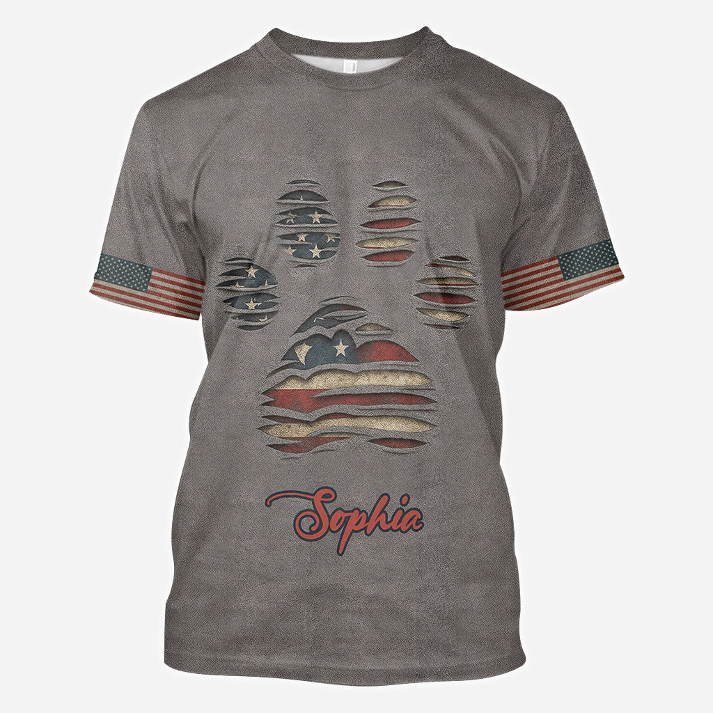 Cadeau pour les amoureux des chiens - T-shirt personnalisé avec un motif de chien