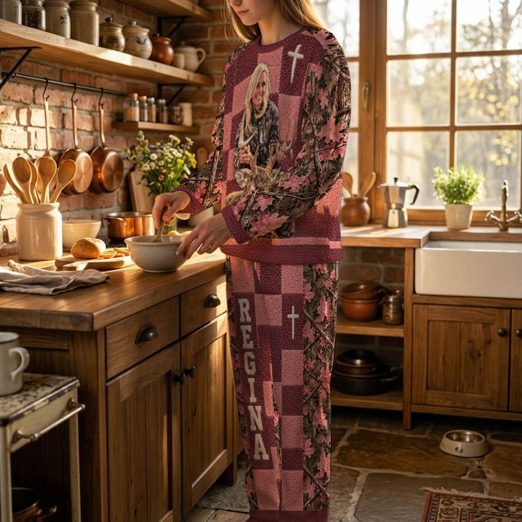 Love Hunting - Personalized Hunting Fleece Lounge Set