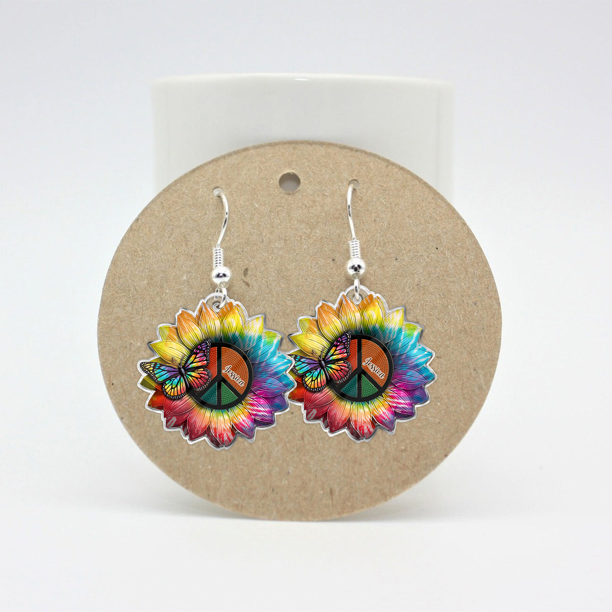Hippie Soul - Boucles d'oreilles hippies personnalisées