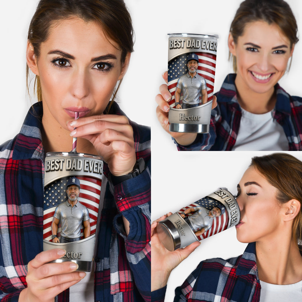 Photo Personnalisée, Meilleur Cadeau Pour Papa & Papi - Tasse Personnalisée