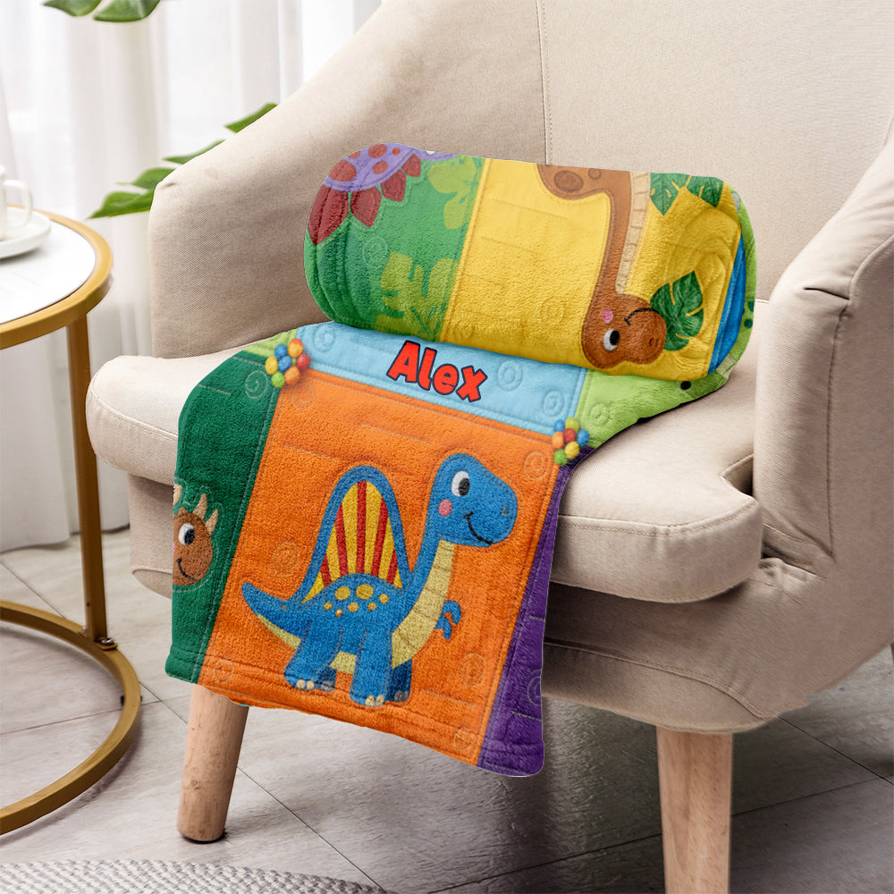 Einzigartige Geschenke für Kinder im Patchwork-Stil – personalisierte Kinderdecke