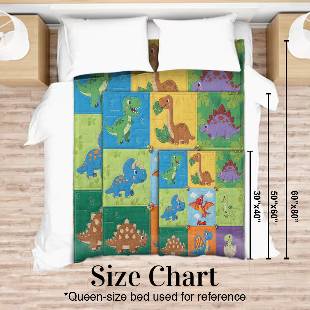 Einzigartige Geschenke für Kinder im Patchwork-Stil – personalisierte Kinderdecke