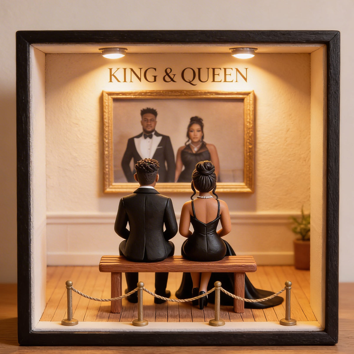 Our Moment - Personalized Couple Custom Shaped Acrylic Plaque