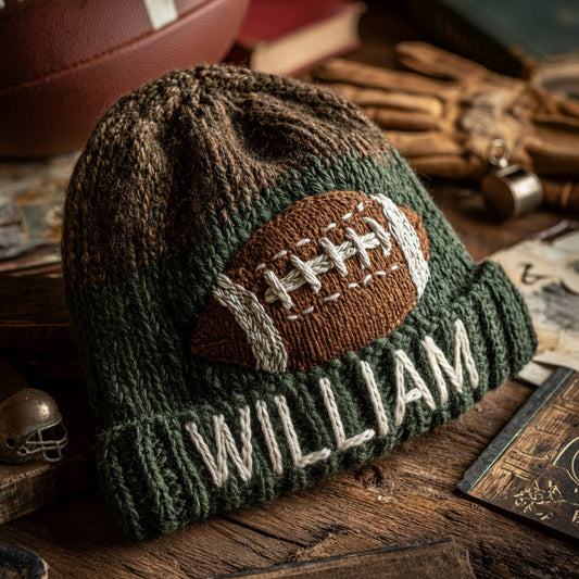 Style Touchdown - Bonnet de football personnalisé