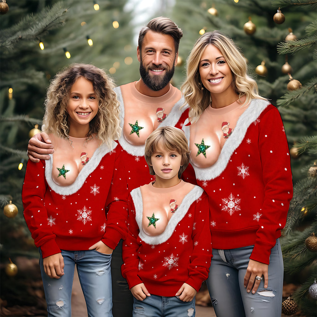 Christmas Gift Idea - Personalized Spicy Couple Ugly Sweater
