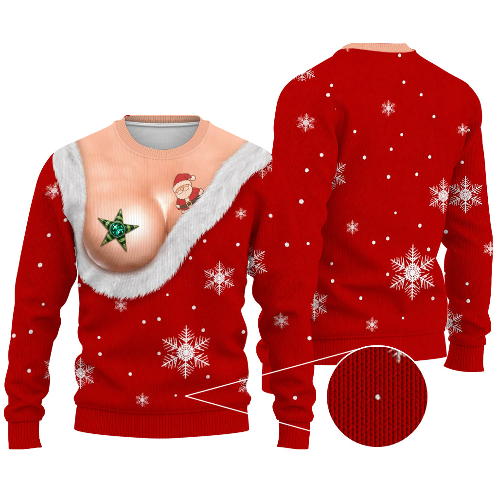 Christmas Gift Idea - Personalized Spicy Couple Ugly Sweater